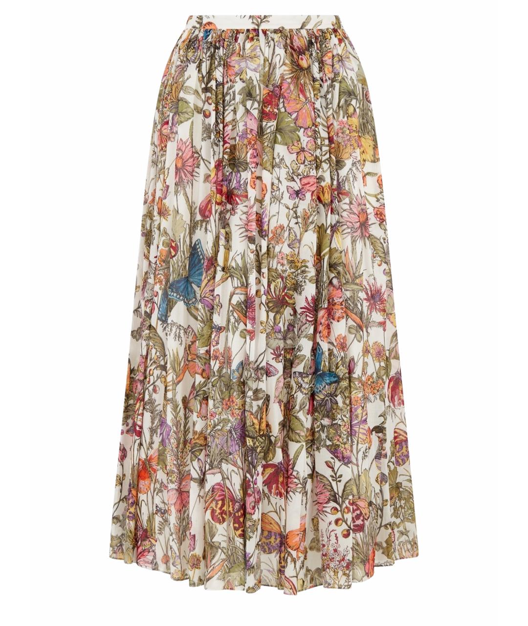 CHRISTIAN DIOR Мульти юбка миди, фото 1
