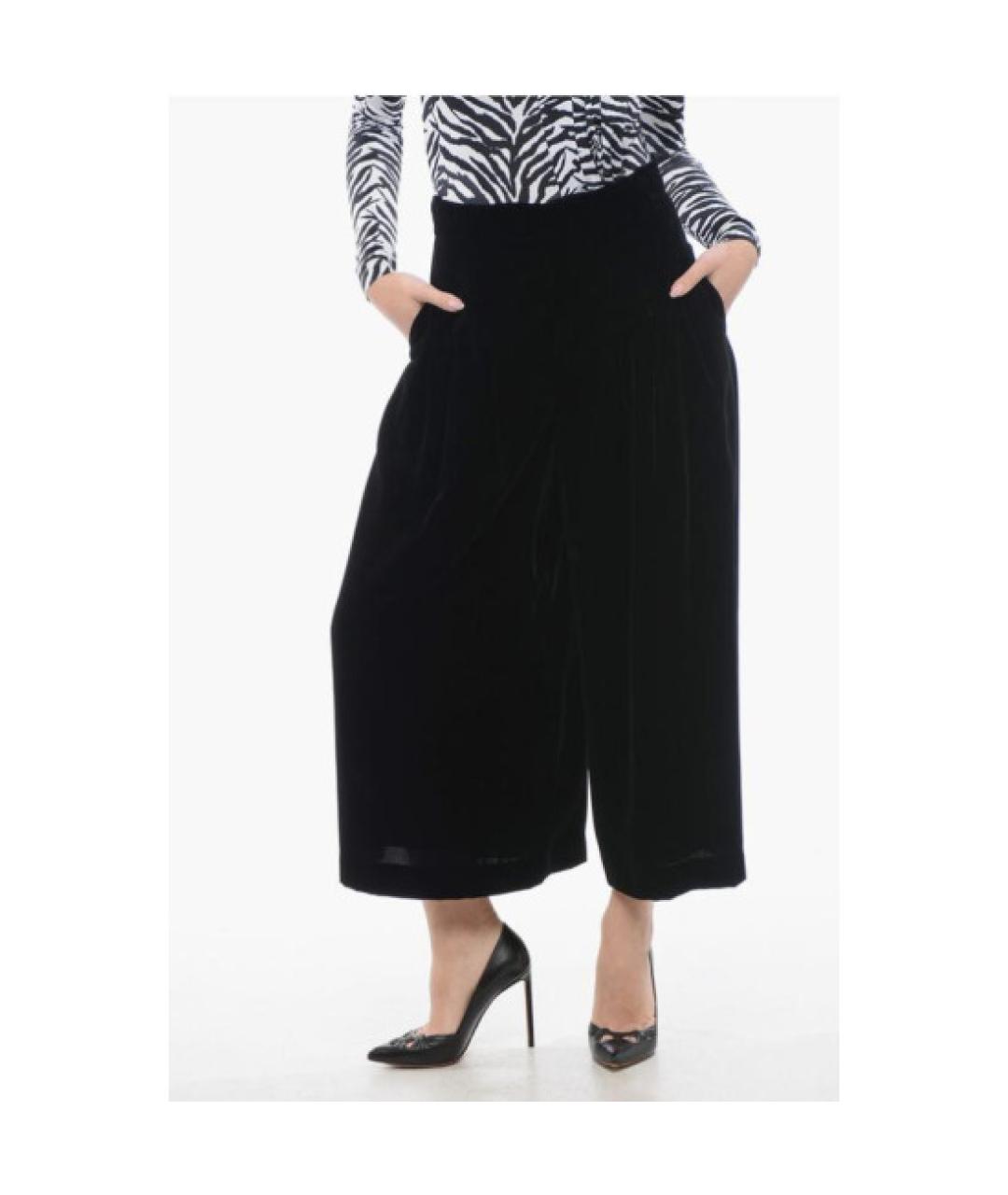 CHRISTIAN DIOR Черные брюки широкие, фото 2