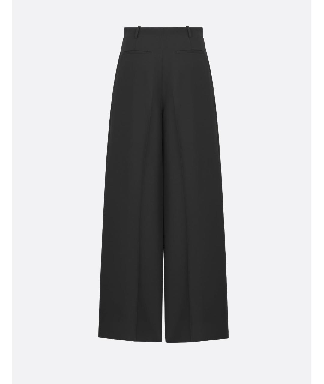 CHRISTIAN DIOR Черные прямые брюки, фото 2