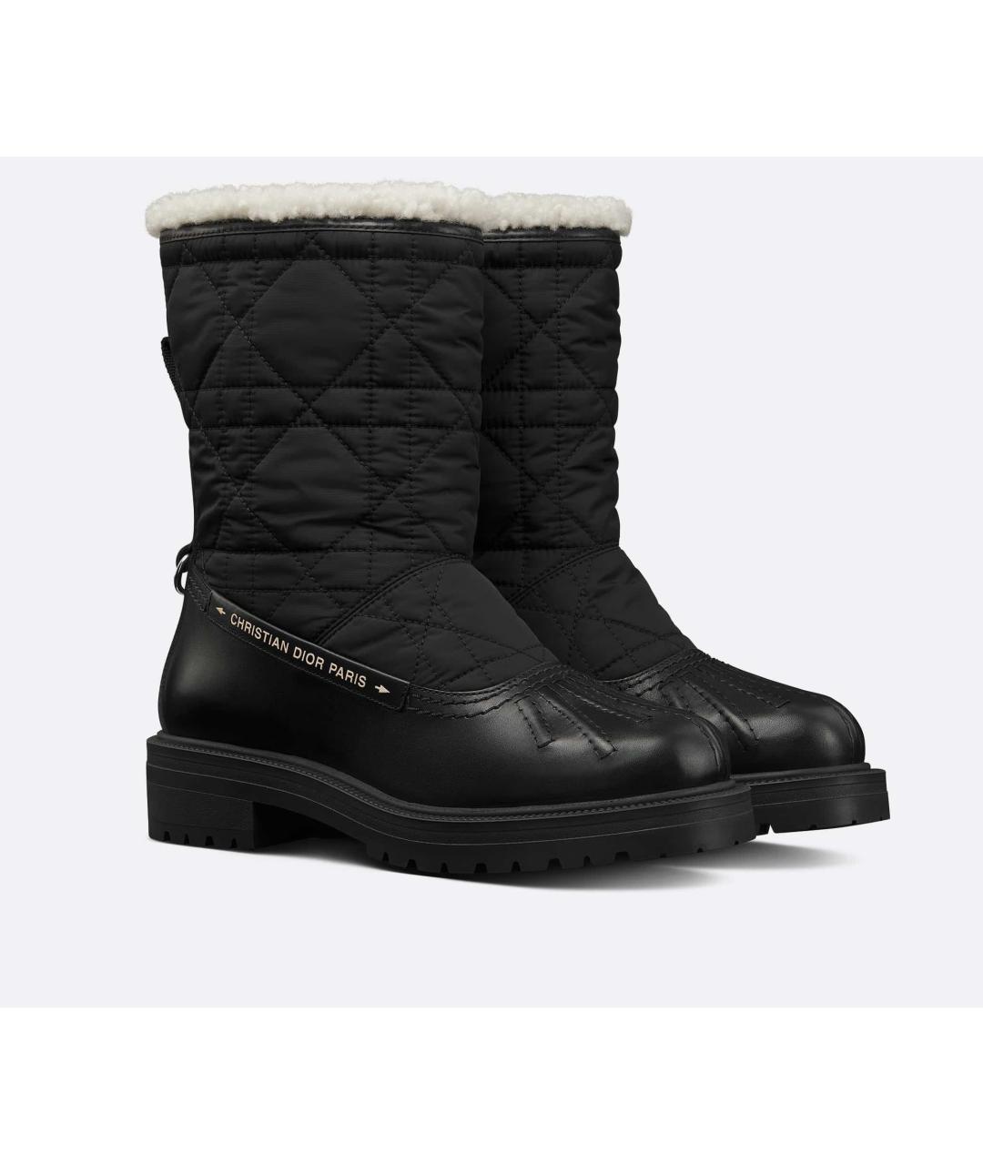 CHRISTIAN DIOR Черные сапоги, фото 2