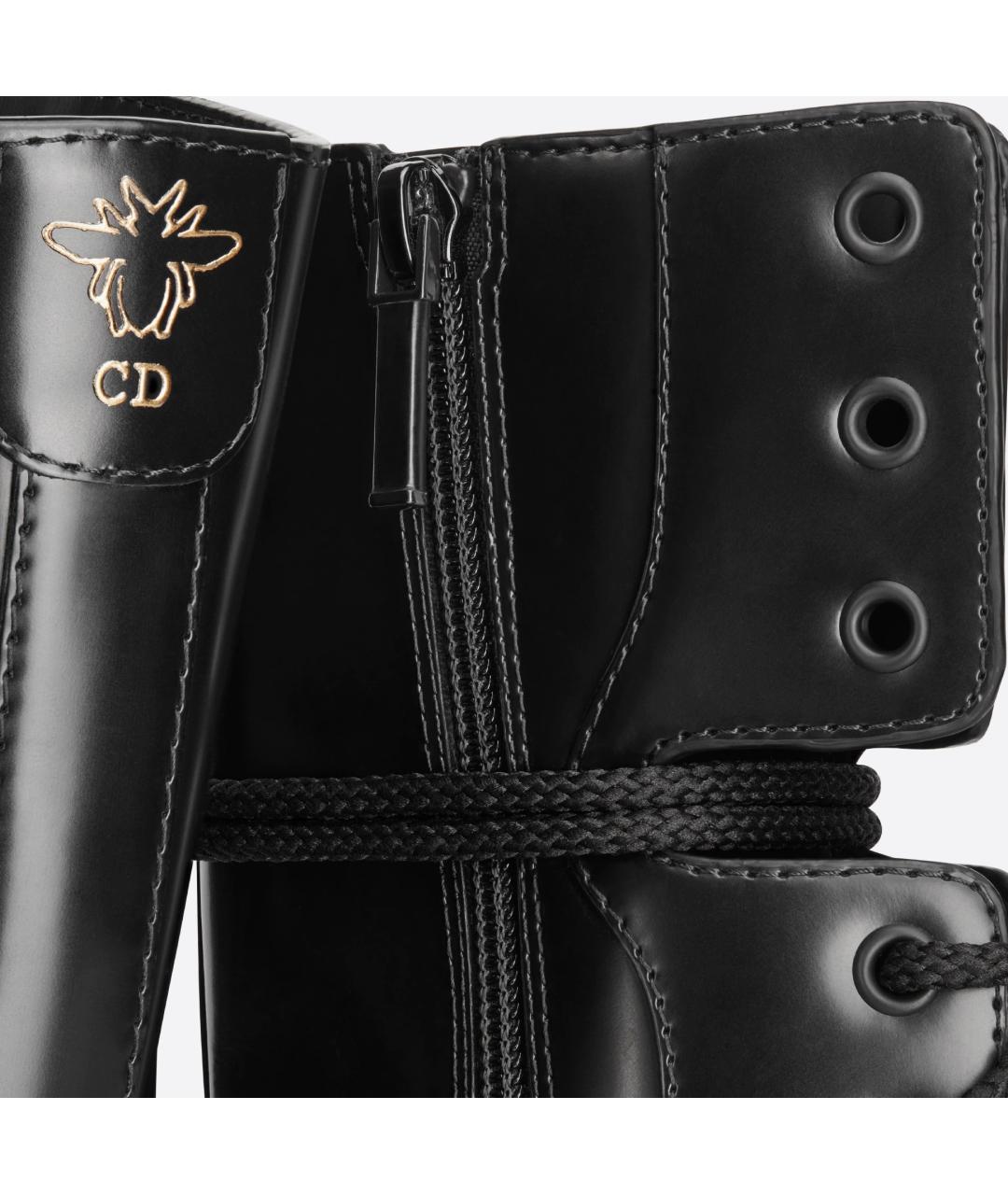 CHRISTIAN DIOR Черные сапоги, фото 4