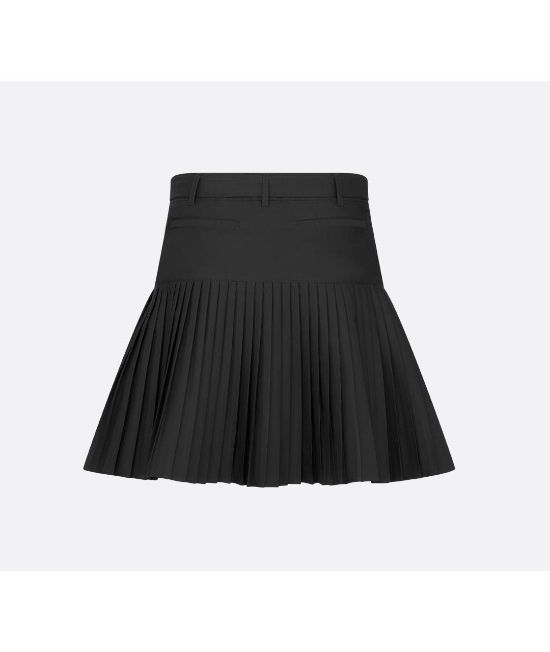 CHRISTIAN DIOR Черная юбка мини, фото 2