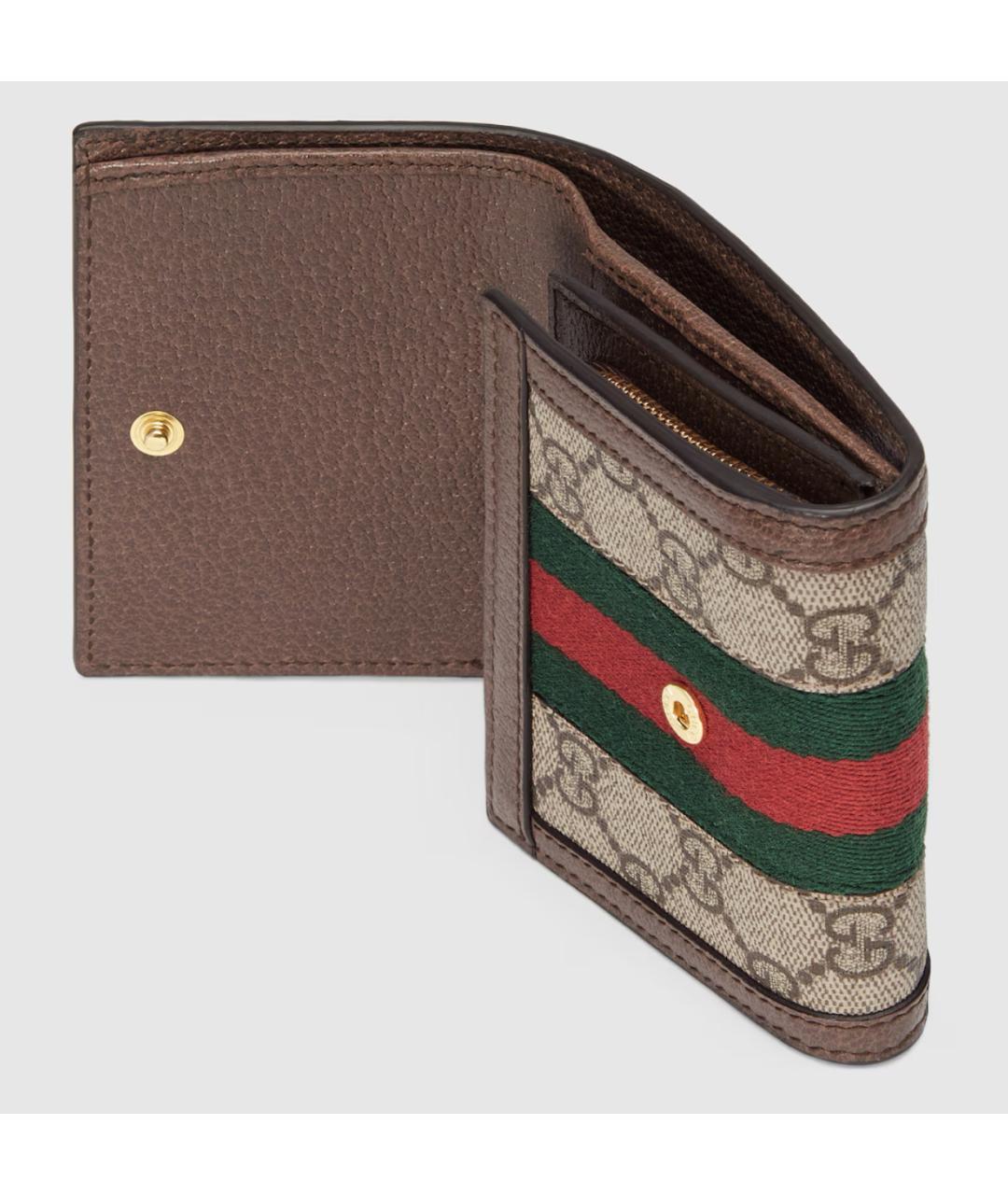 GUCCI Коричневый кошелек, фото 5