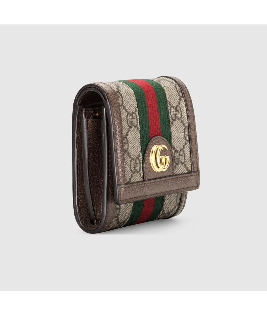 GUCCI Коричневый кошелек, фото 2