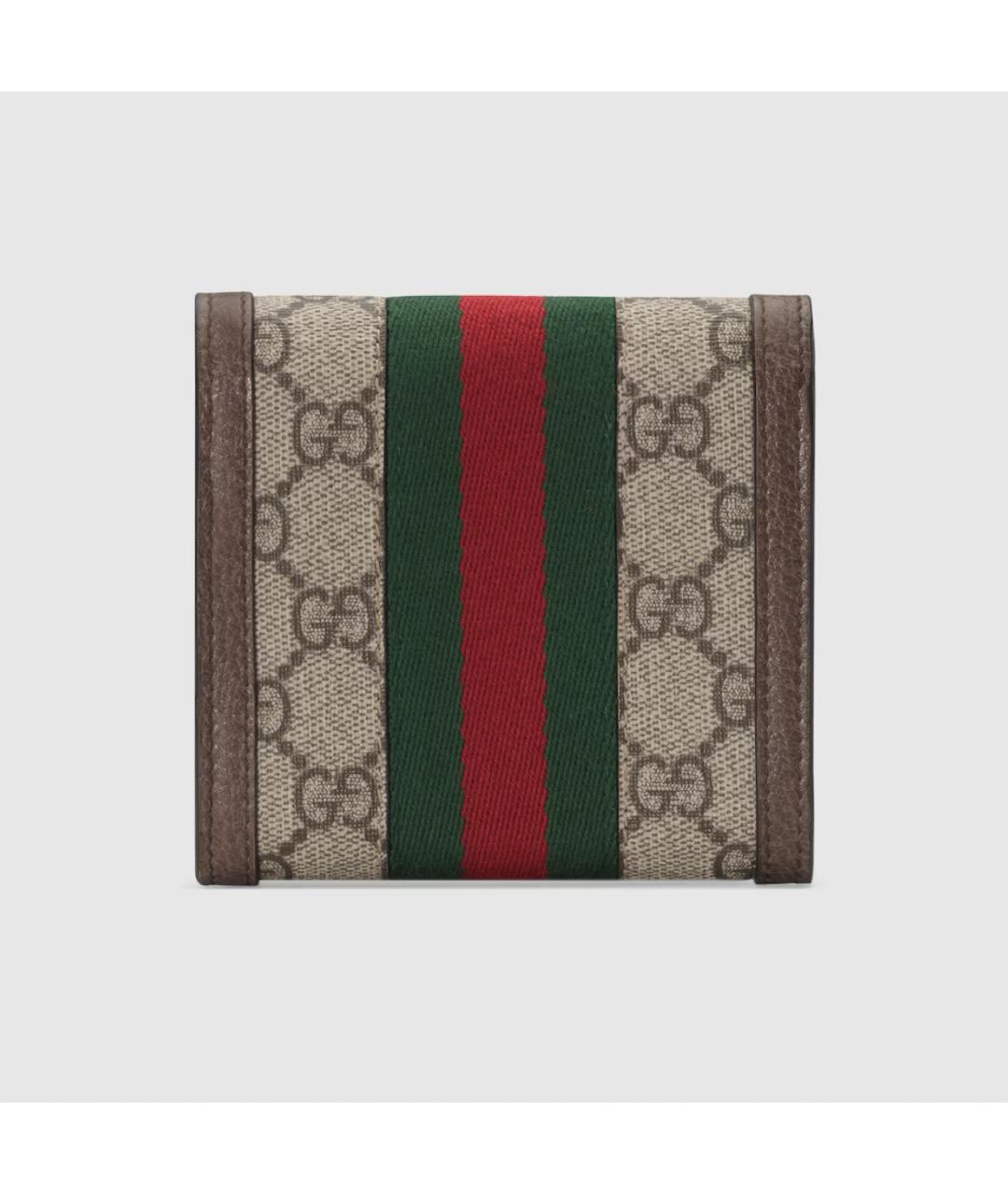 GUCCI Коричневый кошелек, фото 4
