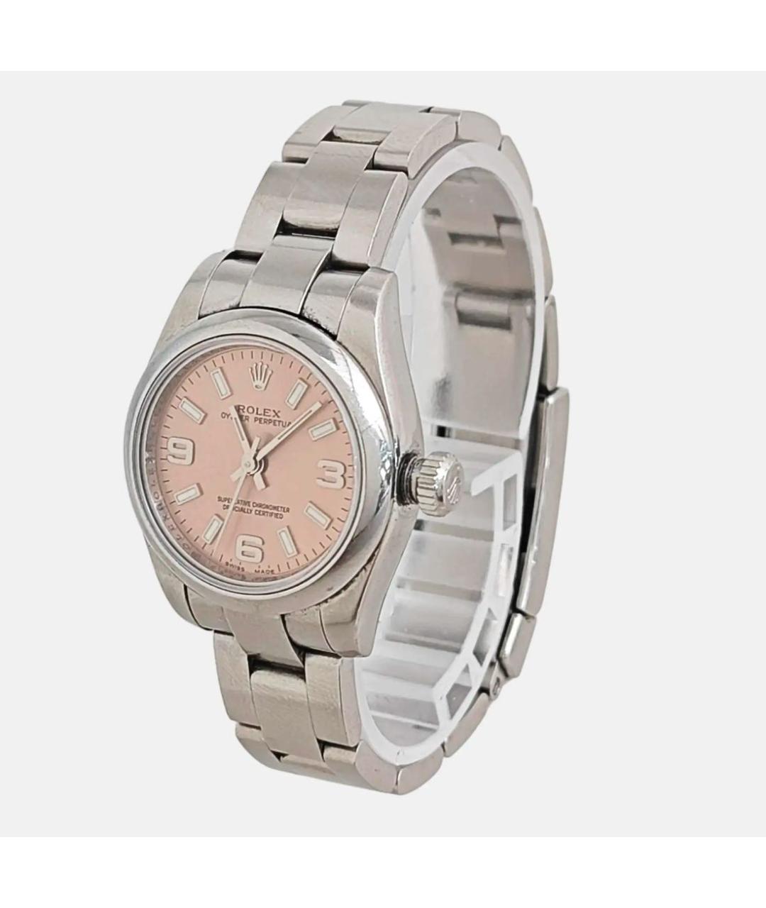 ROLEX Розовые часы, фото 2