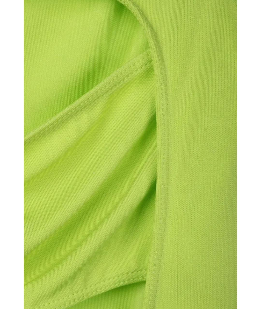 MUGLER Зеленые вискозное боди, фото 3