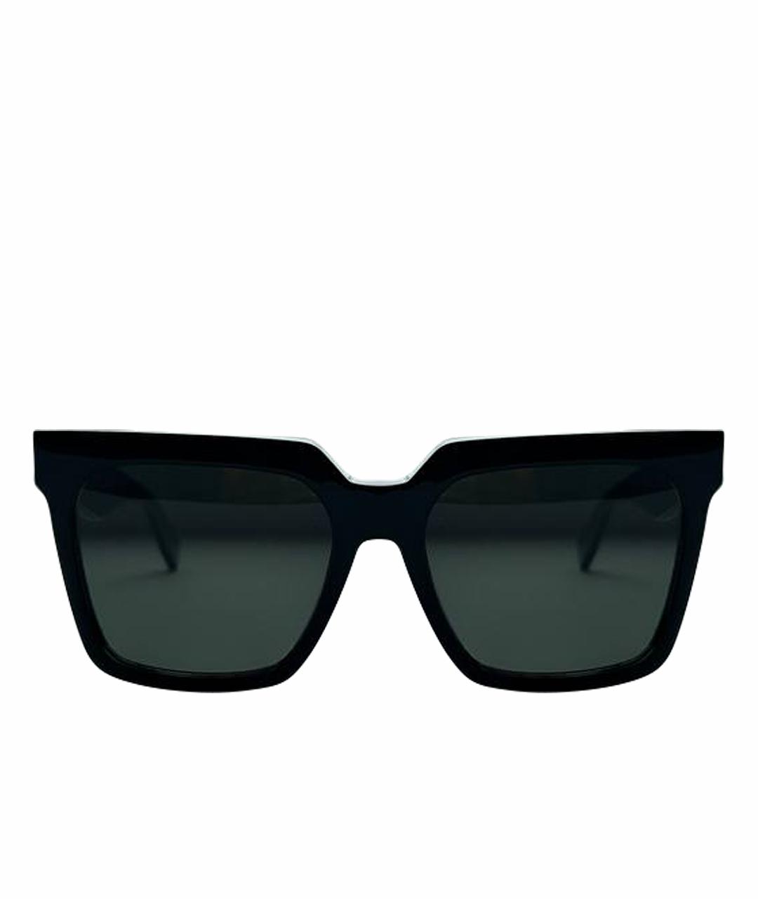 CELINE Черные пластиковые солнцезащитные очки, фото 1