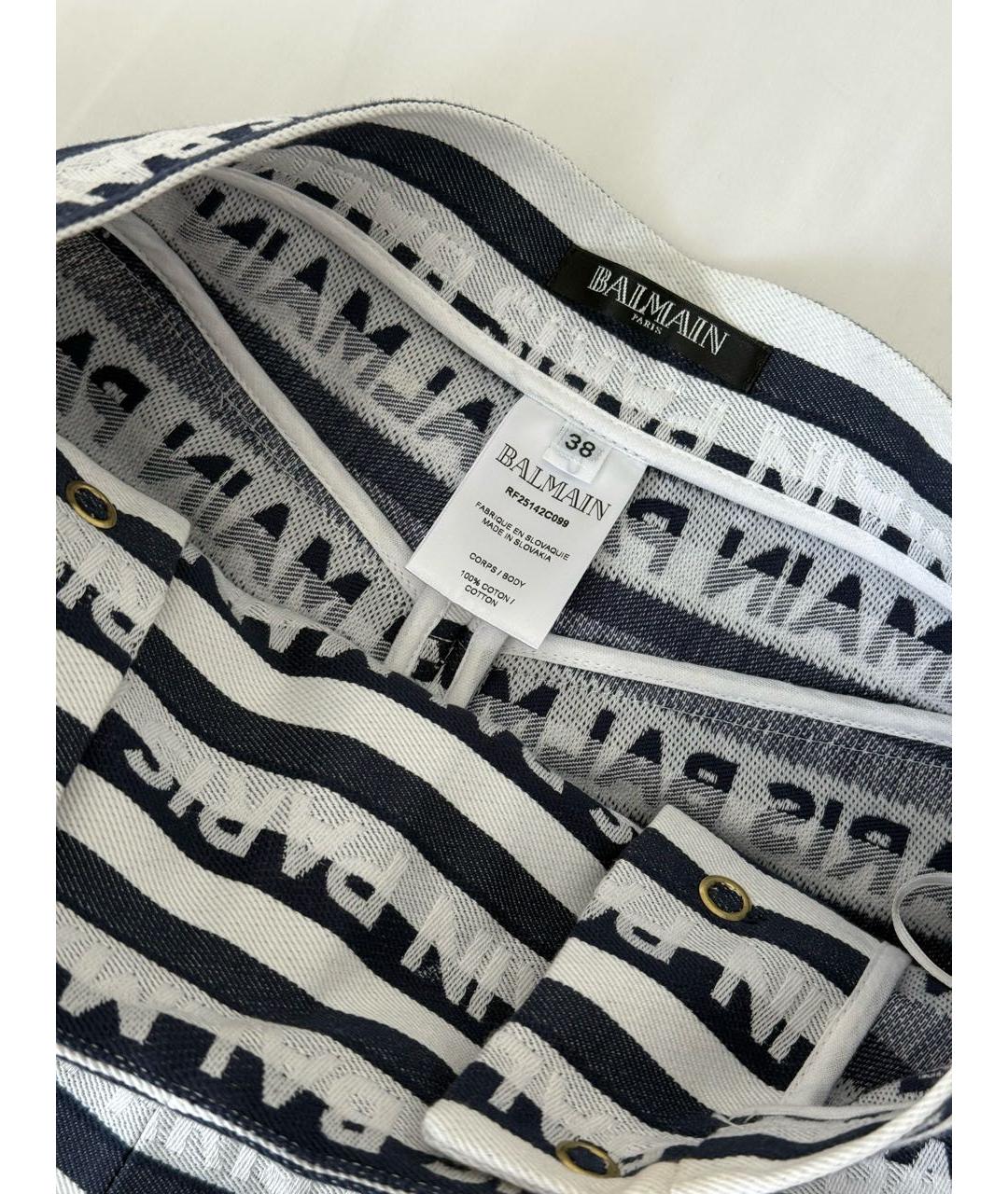 BALMAIN Мульти хлопковые шорты, фото 3