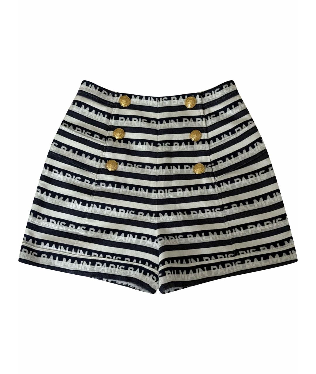 BALMAIN Мульти хлопковые шорты, фото 1