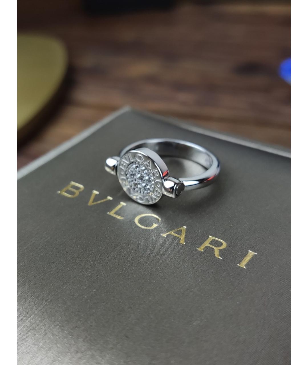 BVLGARI Кольцо из белого золота, фото 3