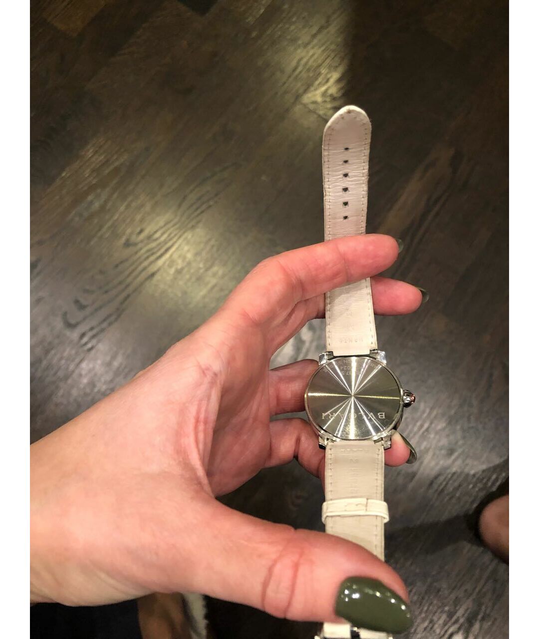 BVLGARI Белые часы, фото 2
