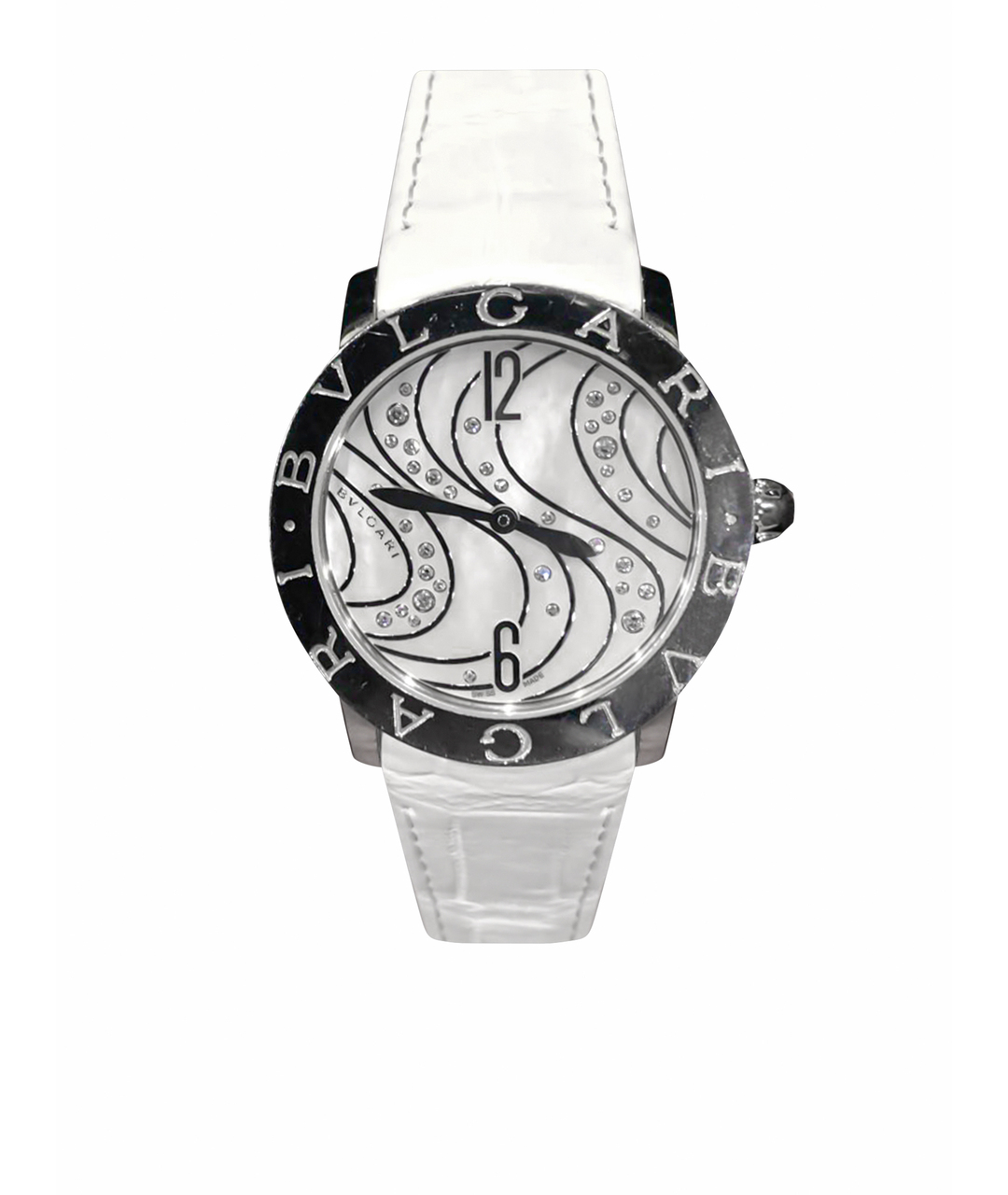 BVLGARI Белые часы, фото 1
