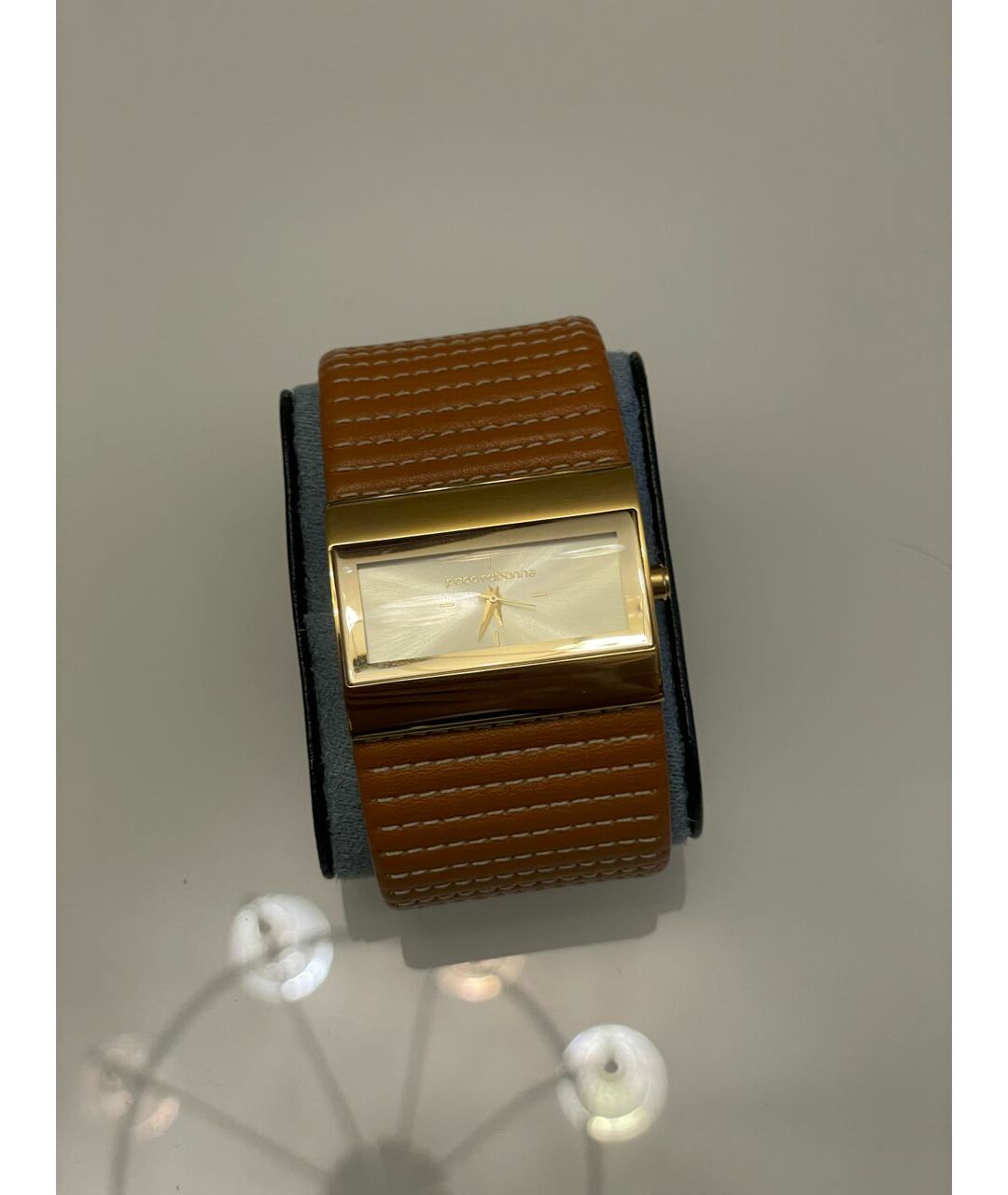 PACO RABANNE Коричневые часы, фото 5