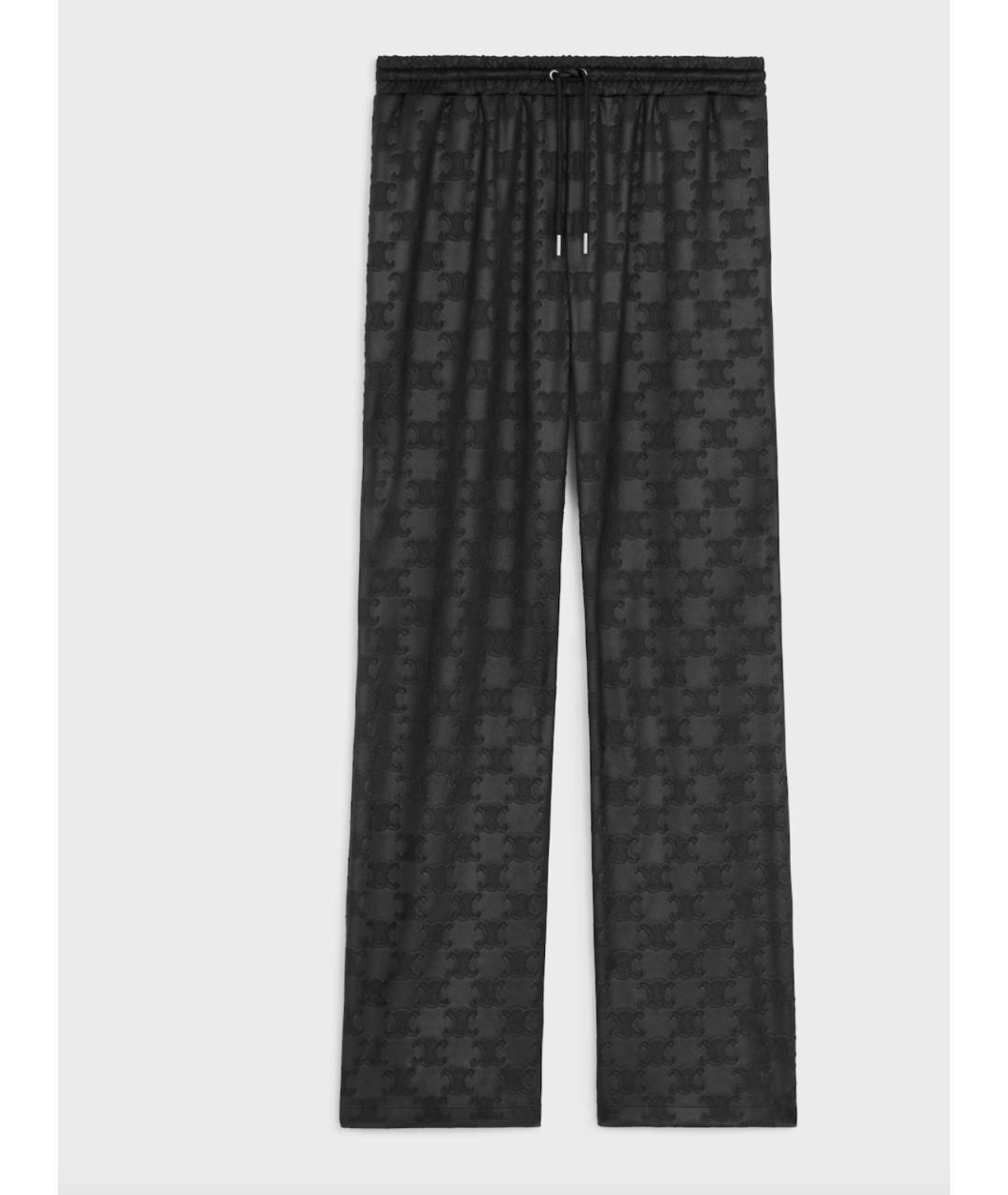 CELINE Черный полиамидовый спортивный костюм, фото 4