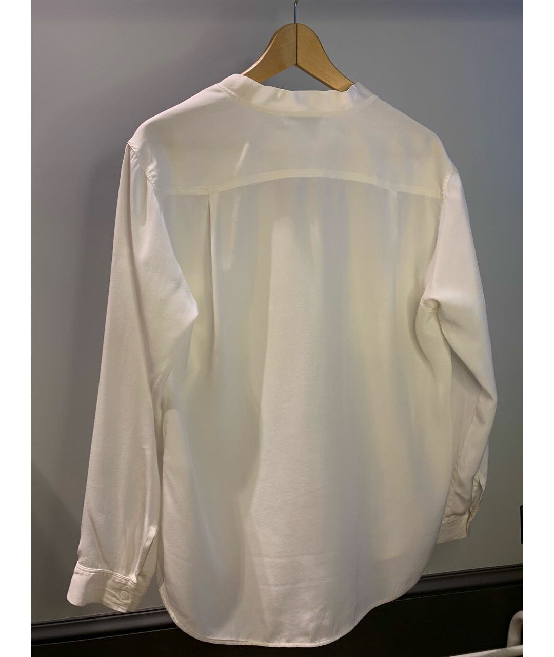SANDRO Белая шелковая рубашка, фото 2