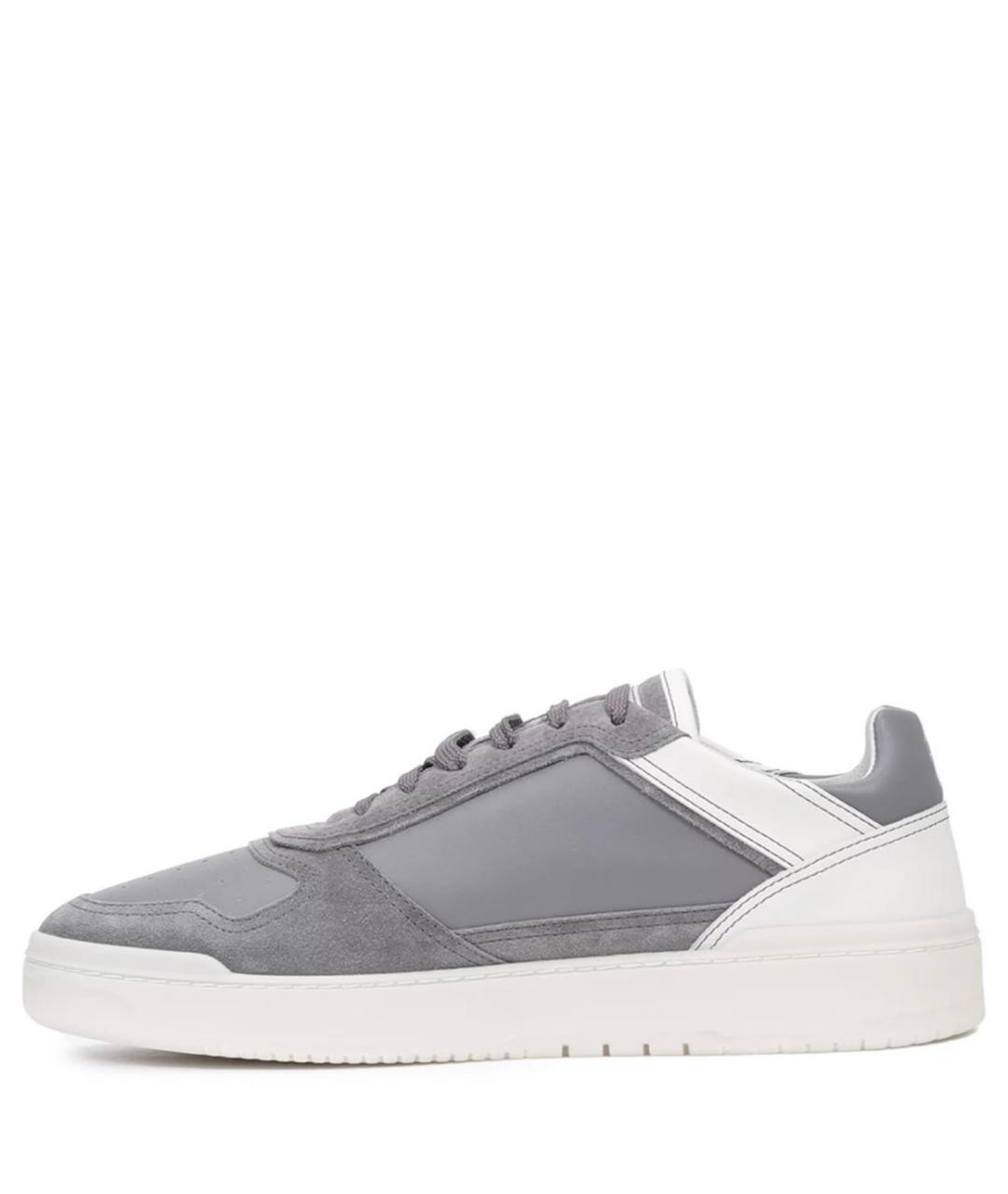 BRUNELLO CUCINELLI Серые низкие кроссовки / кеды, фото 2