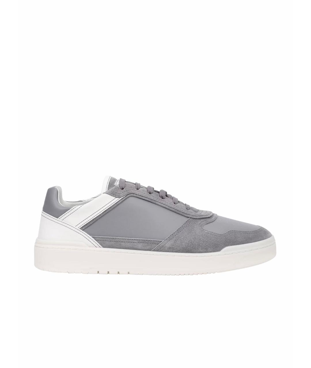 BRUNELLO CUCINELLI Серые низкие кроссовки / кеды, фото 5