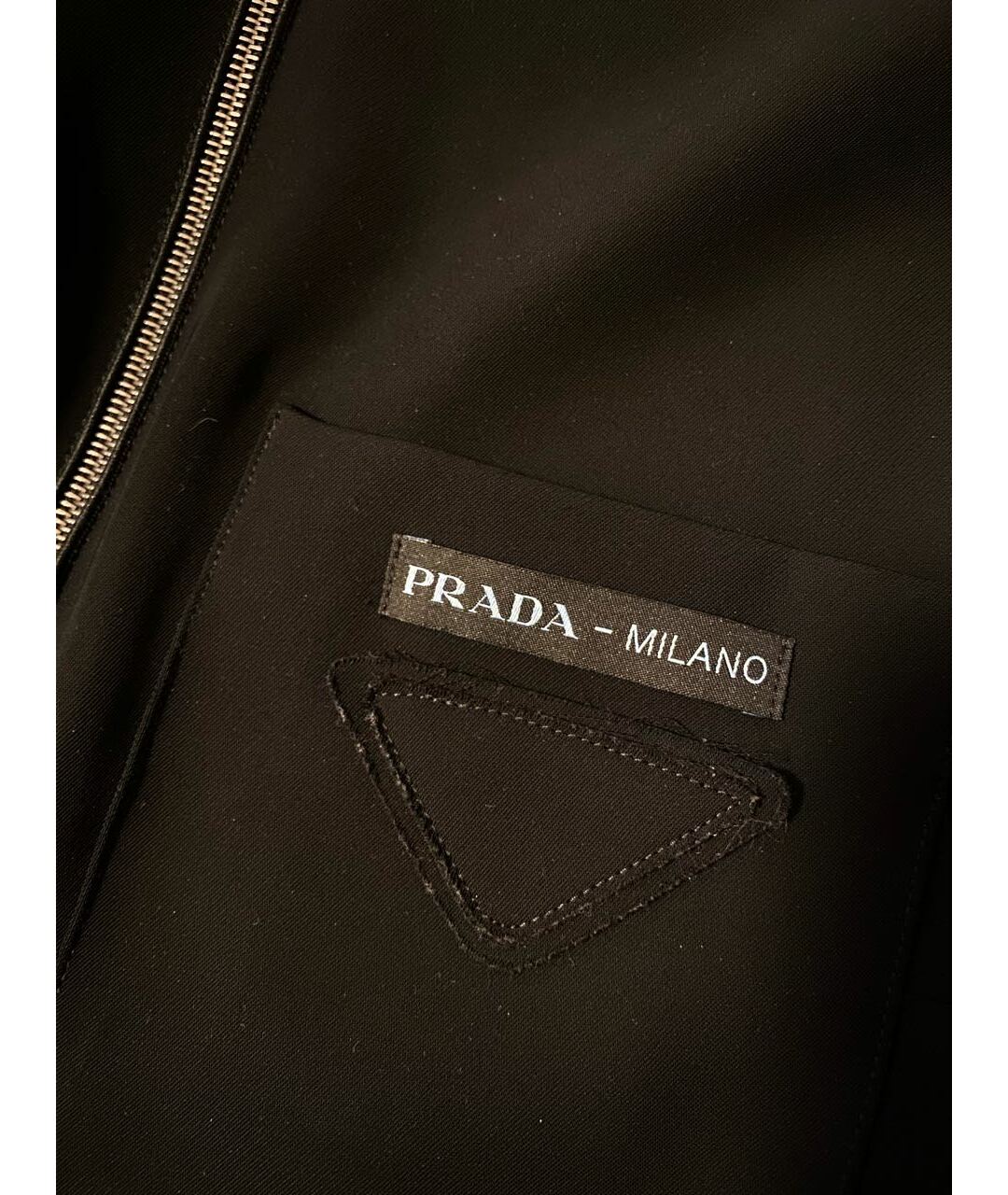 PRADA Черное полиэстеровое платье, фото 4