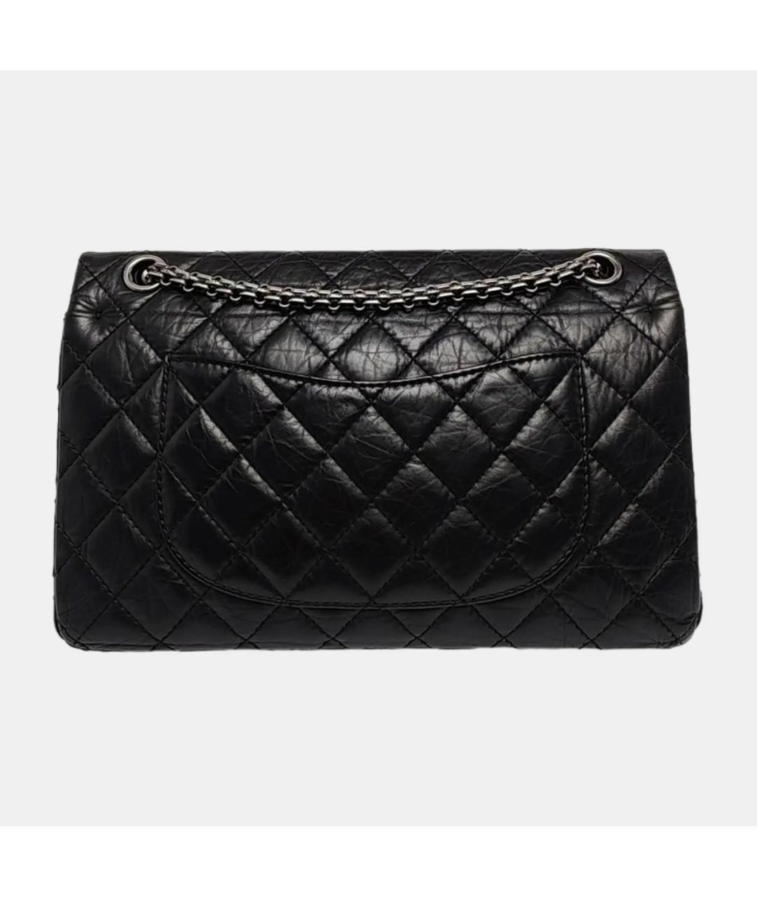 CHANEL Черная кожаная сумка тоут, фото 4