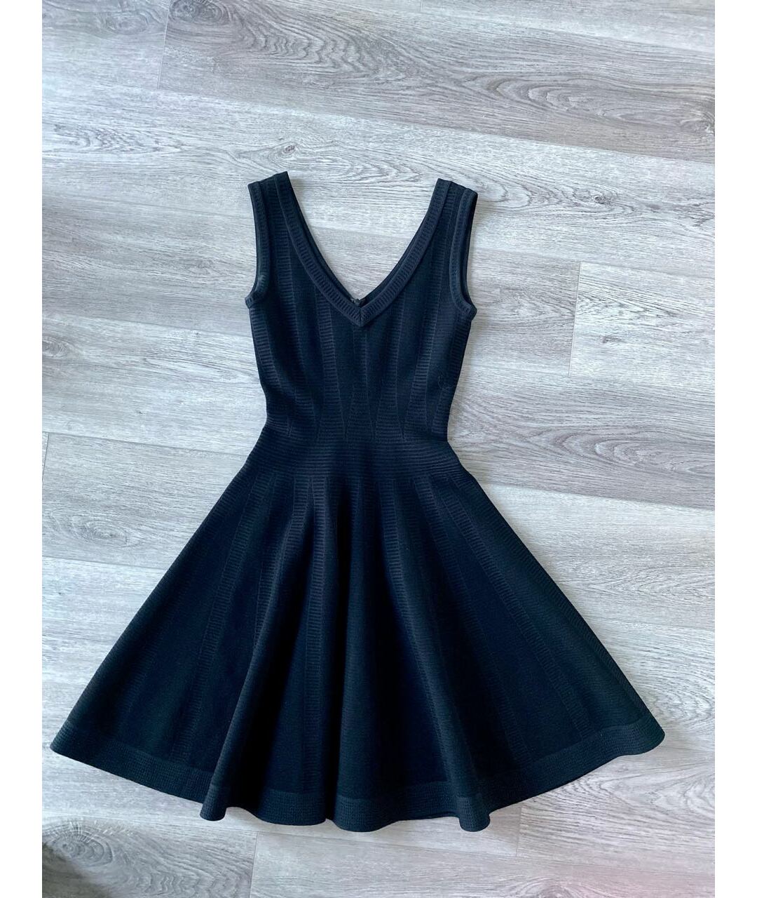 ALAIA Черное вискозное вечернее платье, фото 4