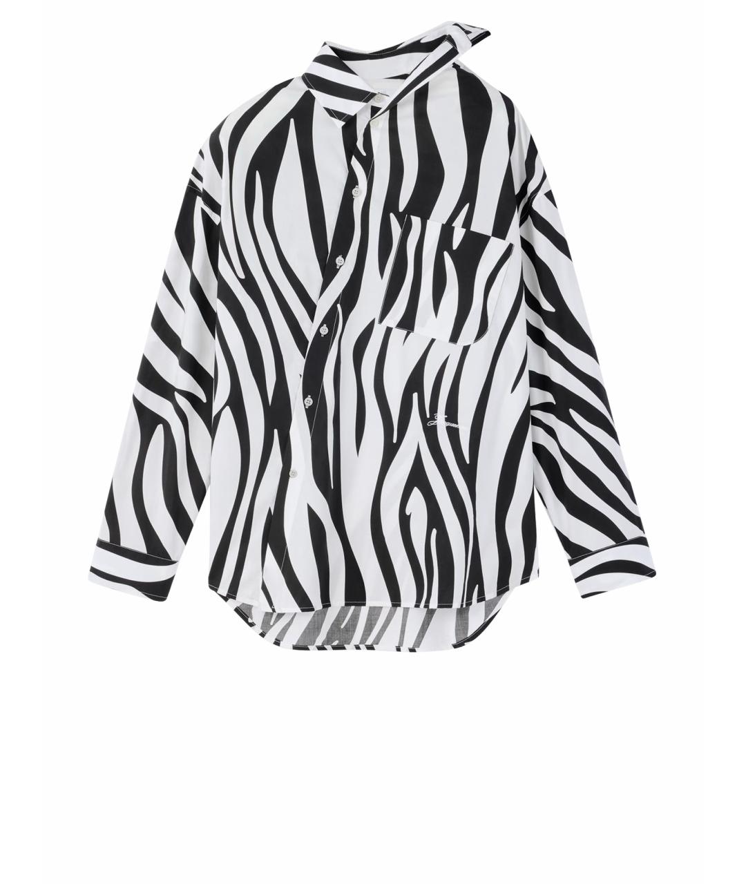 JACQUEMUS Белая хлопковая рубашка, фото 1