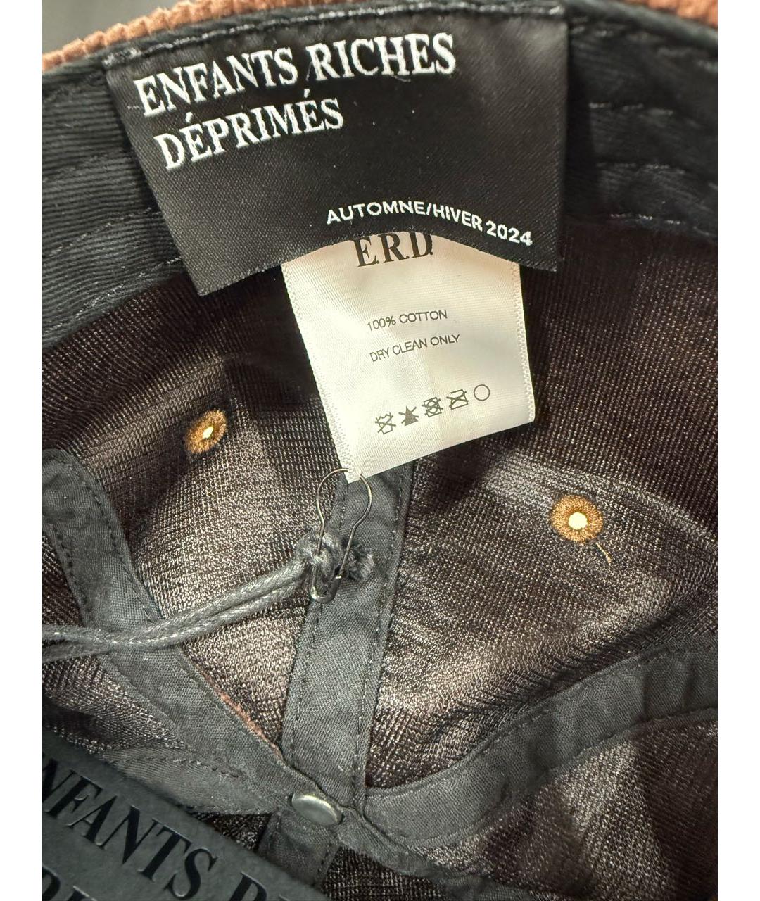 Enfants Riches Déprimés Коричневая кепка/бейсболка, фото 5