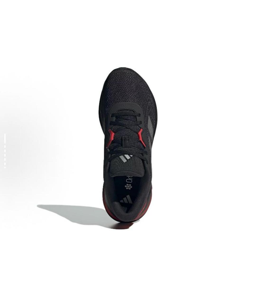 ADIDAS Черные текстильные низкие кроссовки / кеды, фото 6