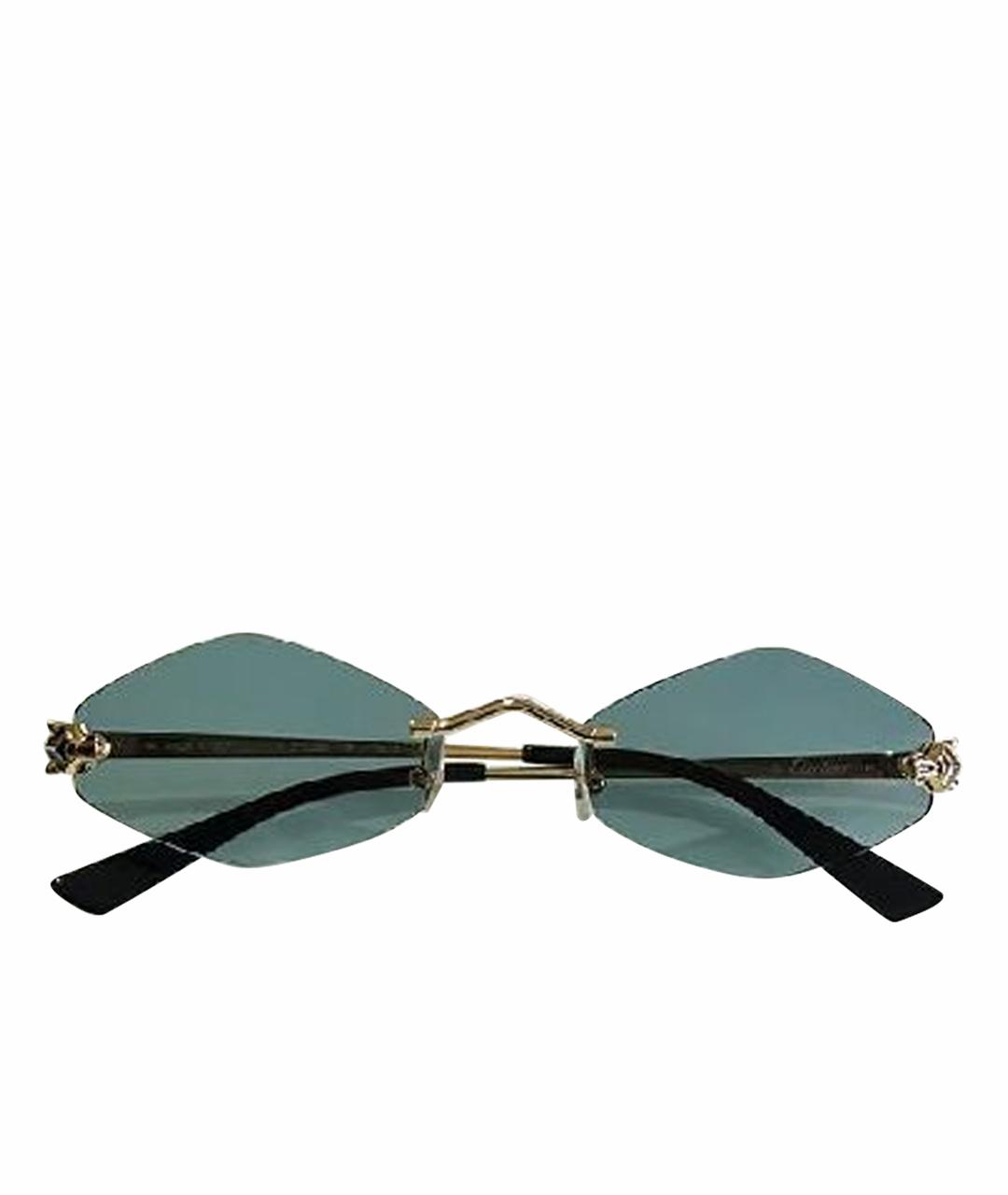 CARTIER Металлические солнцезащитные очки, фото 1