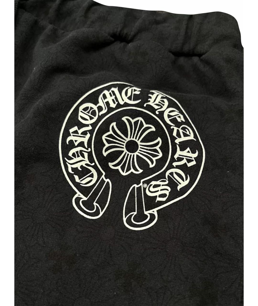CHROME HEARTS Черные повседневные брюки, фото 7