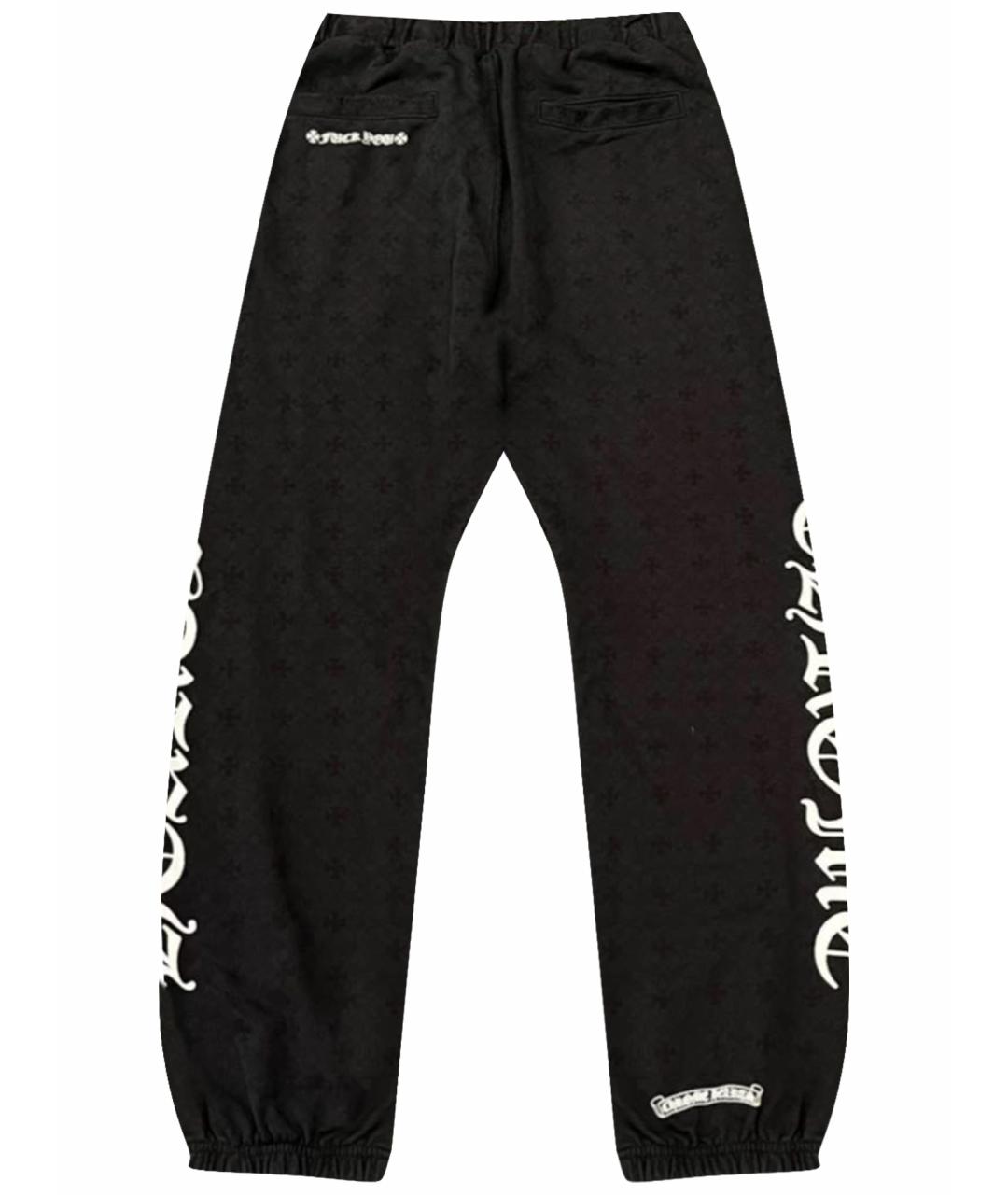 CHROME HEARTS Черные повседневные брюки, фото 7