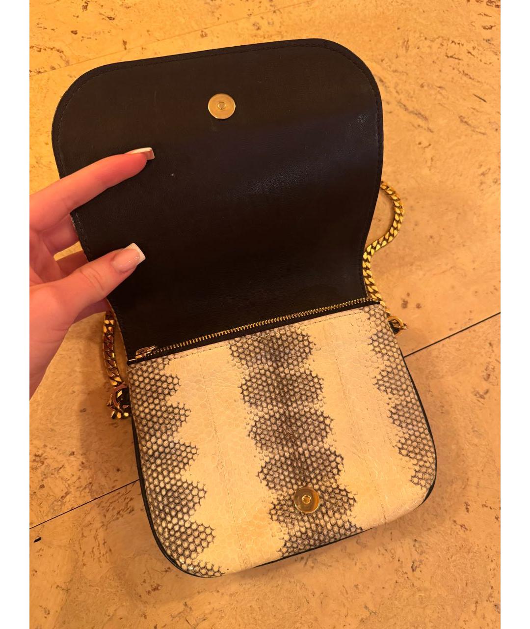JIMMY CHOO Сумка через плечо из экзотической кожи, фото 3