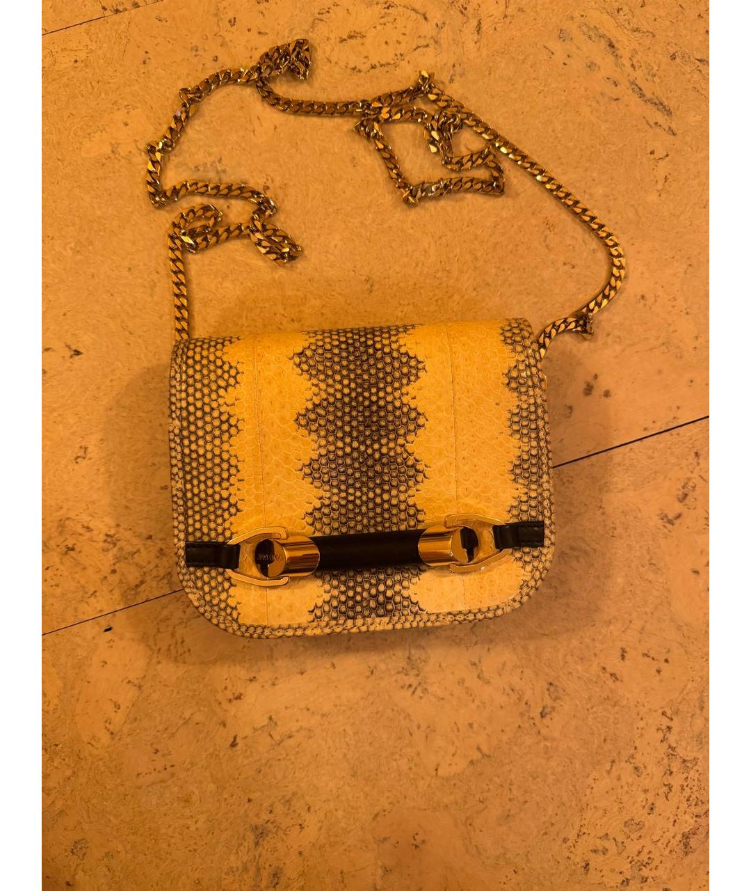 JIMMY CHOO Сумка через плечо из экзотической кожи, фото 2