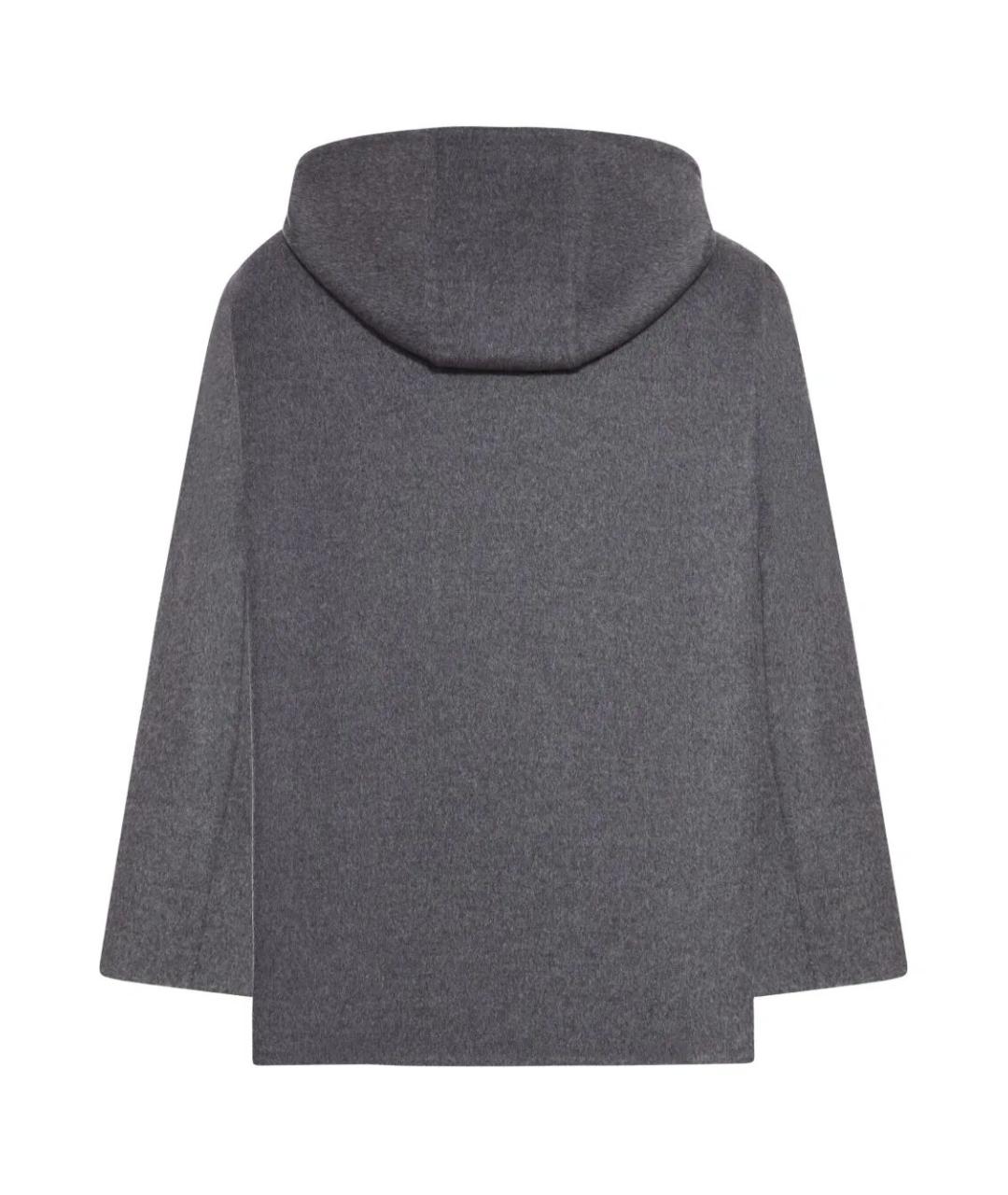 BOTTEGA VENETA Антрацитовая шерстяная куртка, фото 2