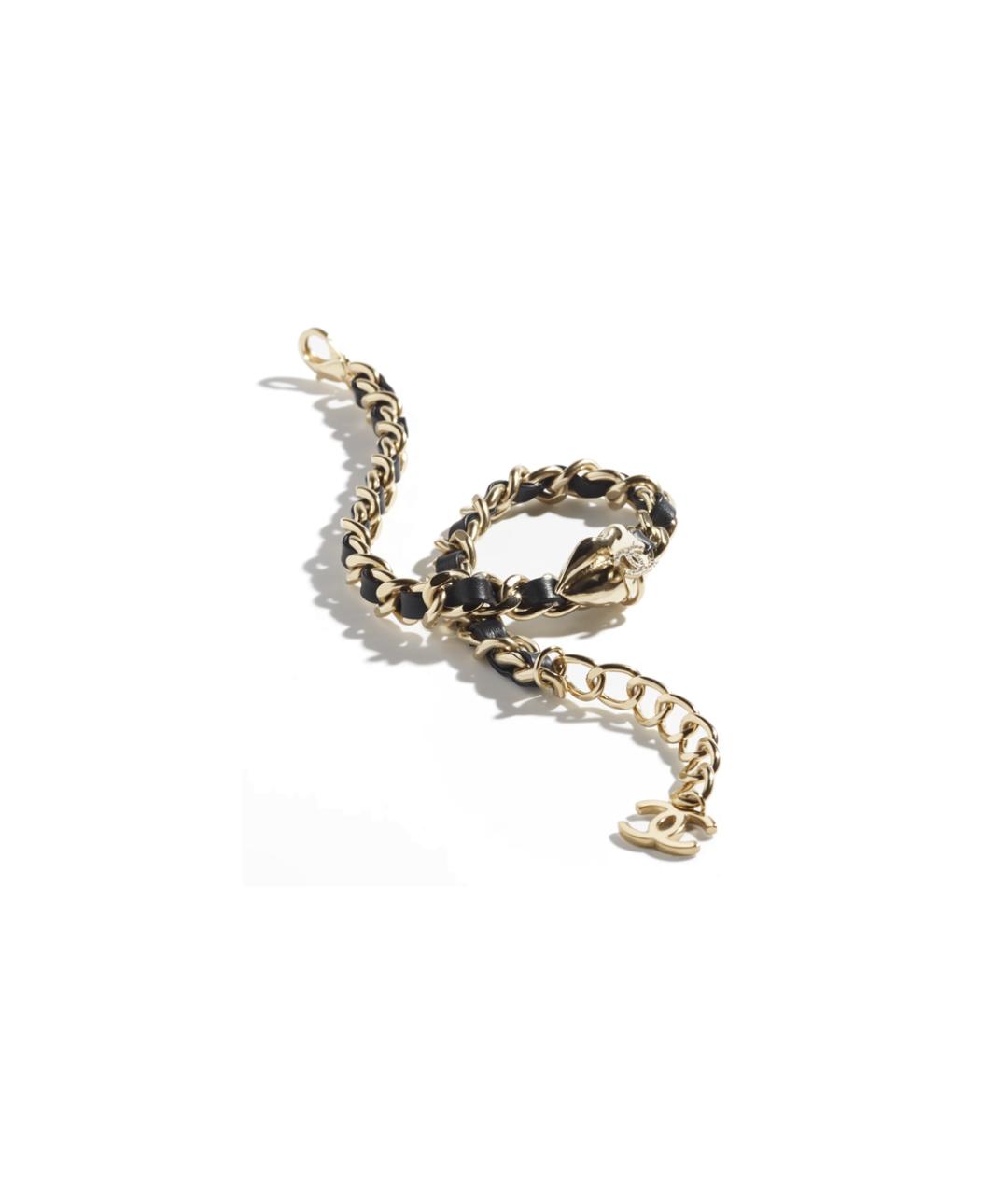 CHANEL Золотая металлическая цепочка, фото 2