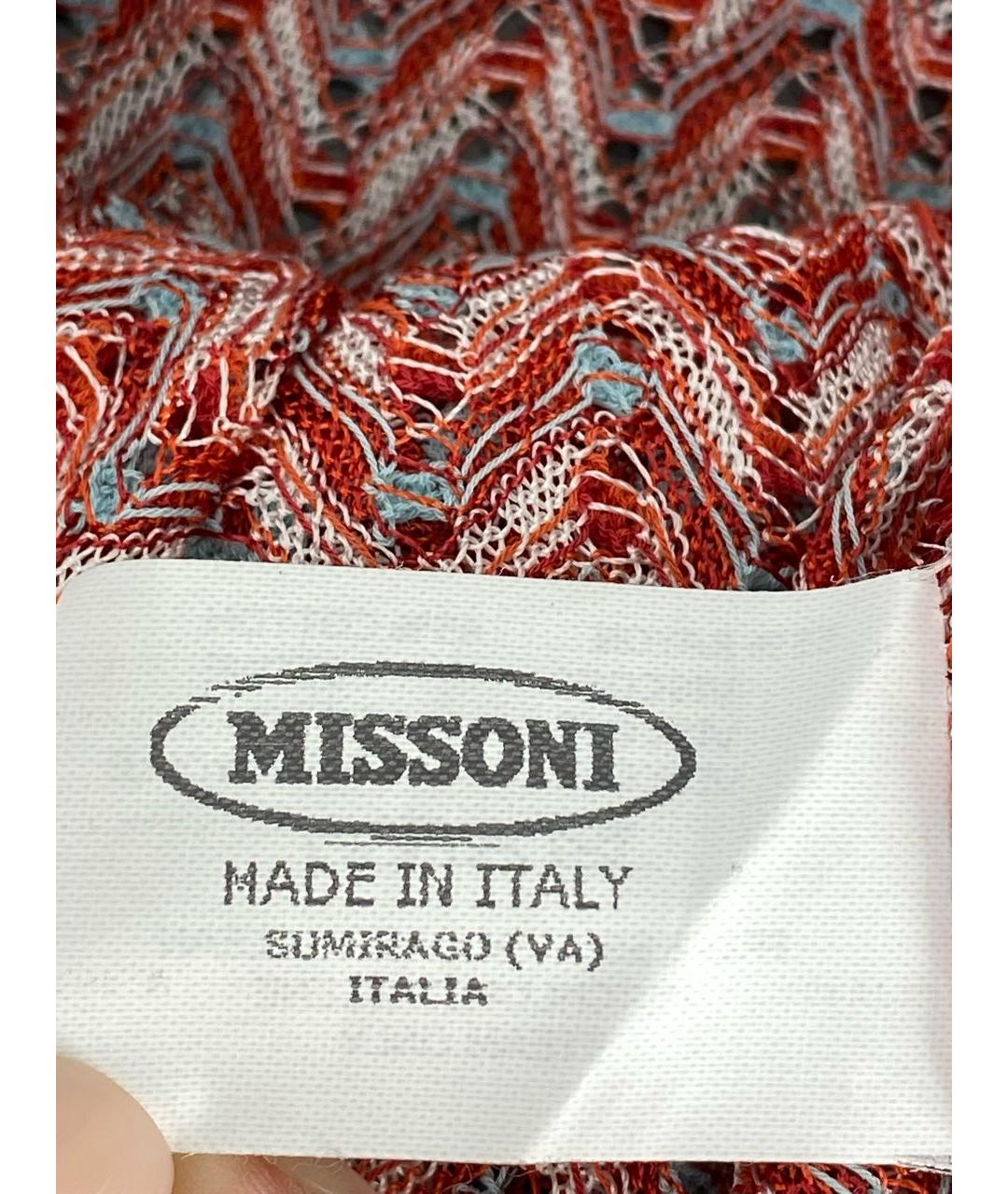 MISSONI Мульти вискозное платье, фото 6