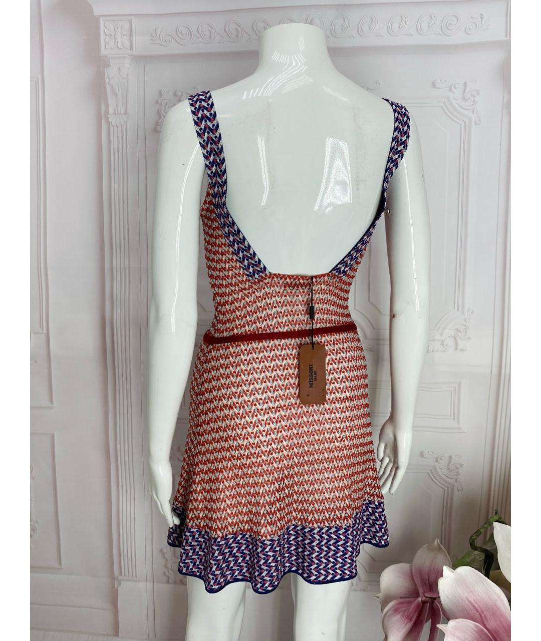 MISSONI Мульти вискозное платье, фото 2