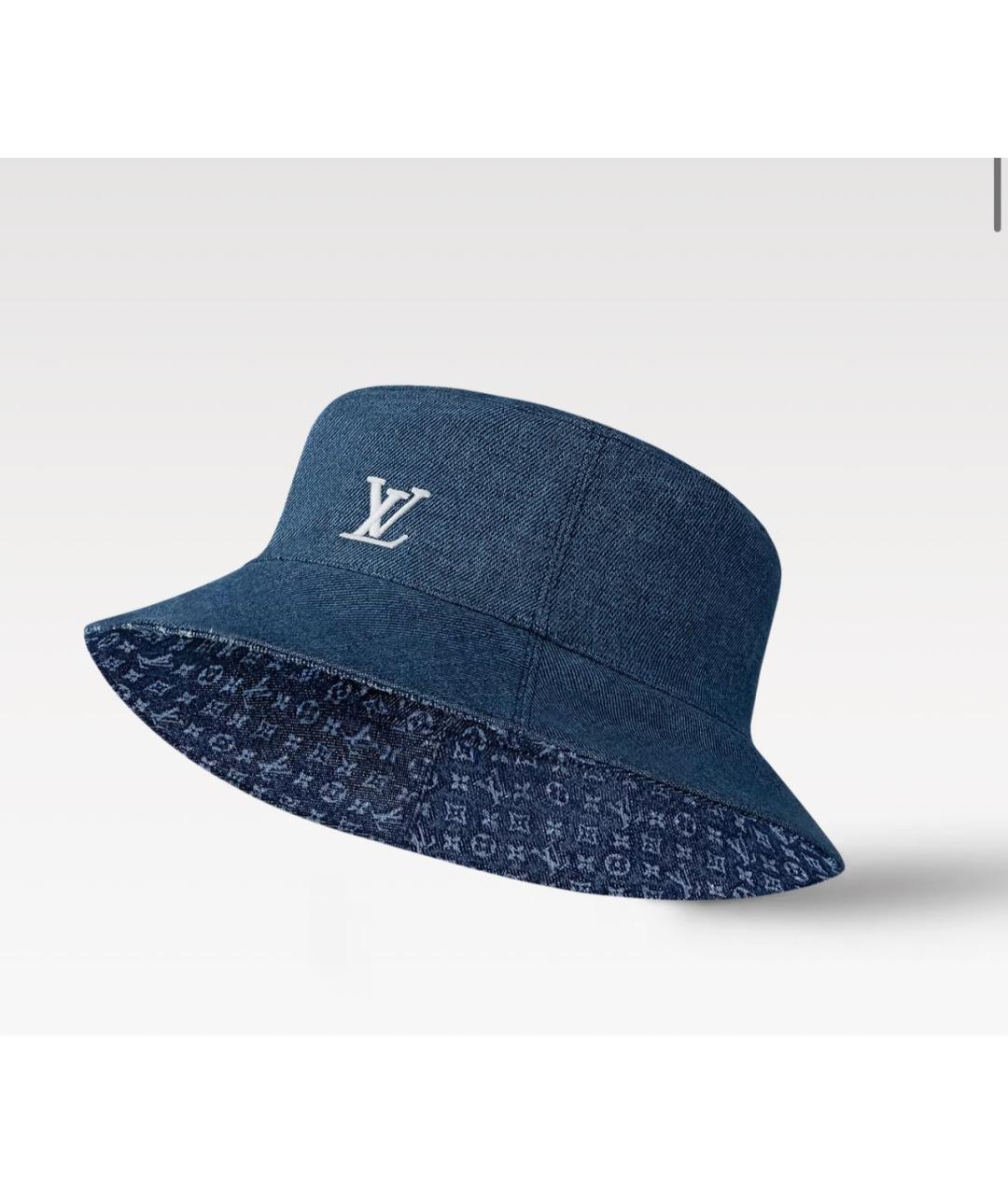 LOUIS VUITTON Синяя шляпа, фото 2