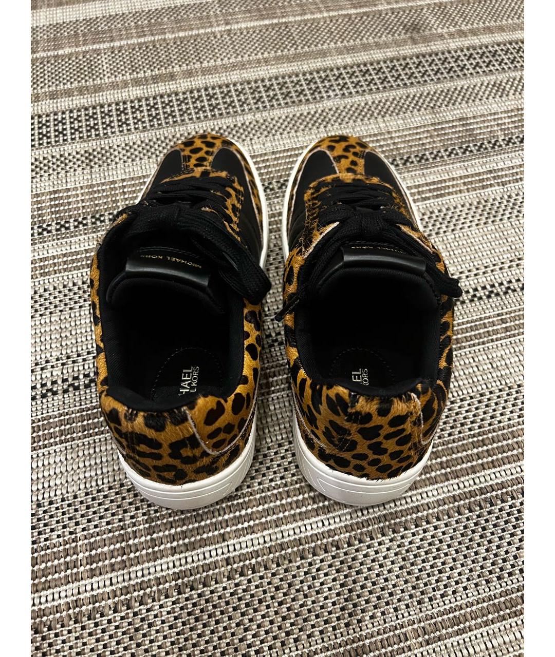 MICHAEL KORS Коричневые кеды, фото 4