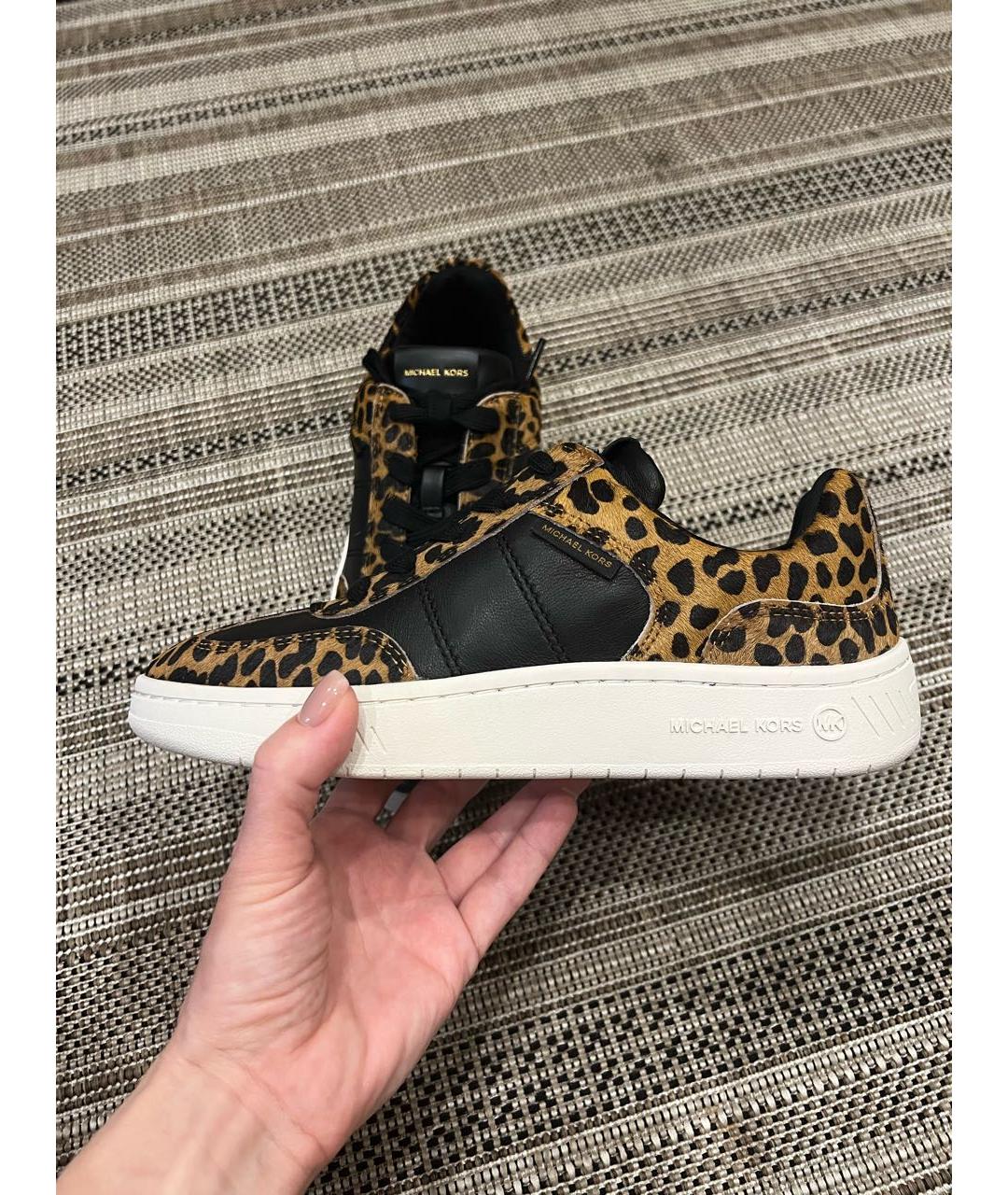 MICHAEL KORS Коричневые кеды, фото 5