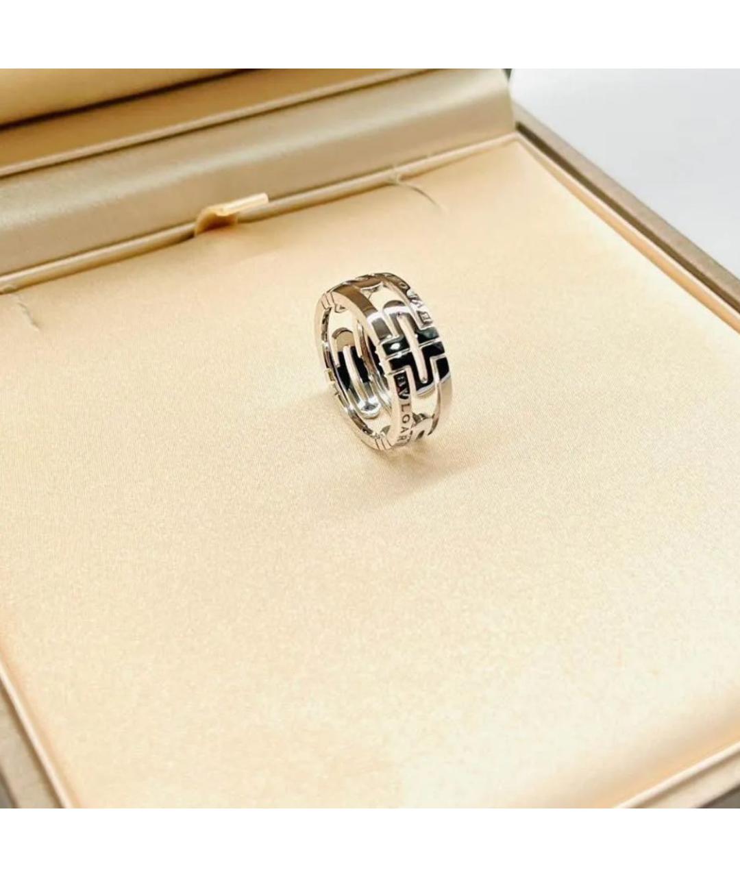 BVLGARI Кольцо из белого золота, фото 4