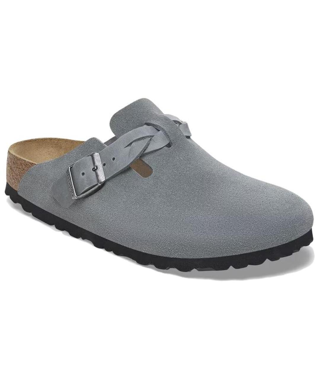 BIRKENSTOCK Серые сабо, фото 2