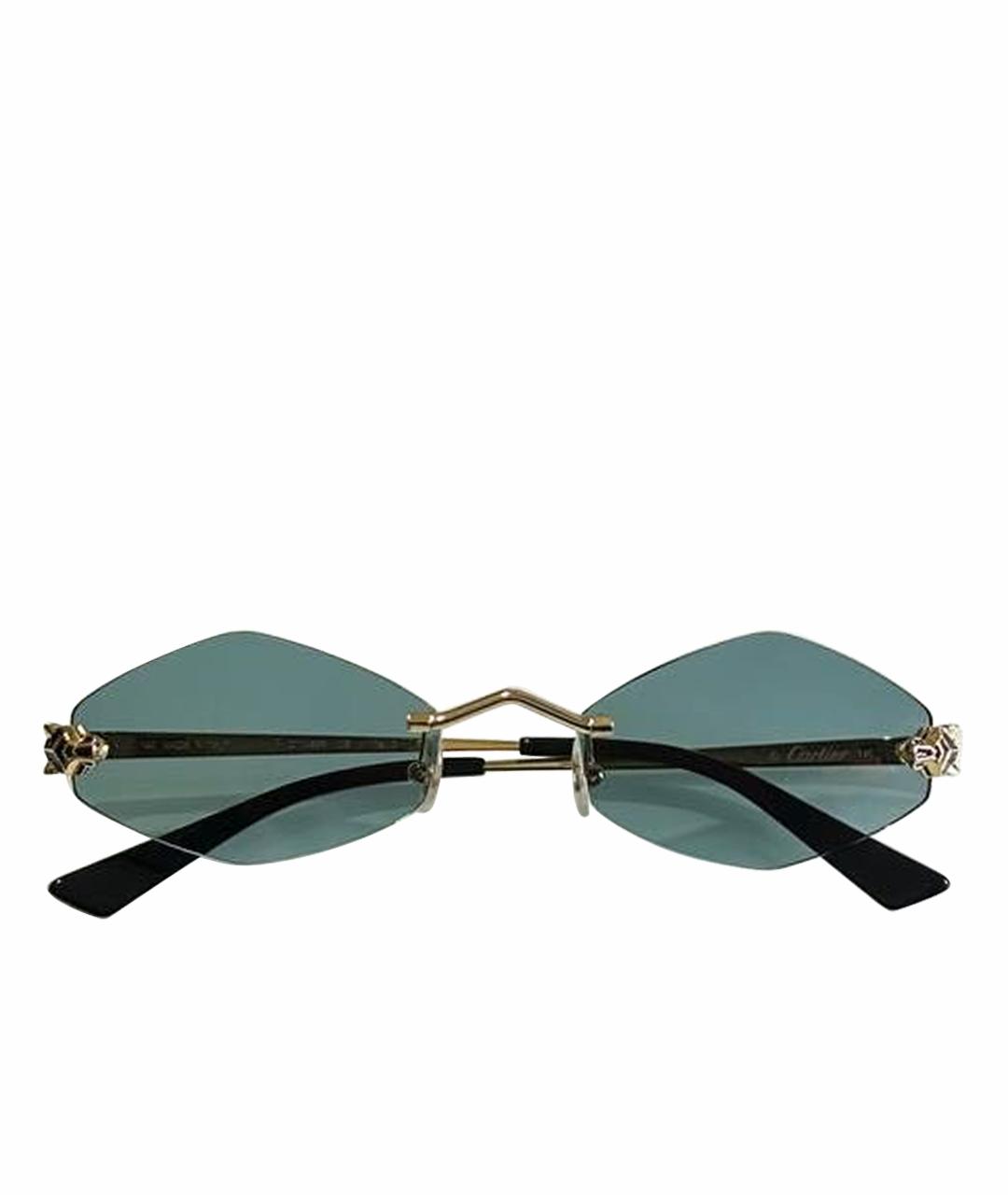 CARTIER Металлические солнцезащитные очки, фото 1