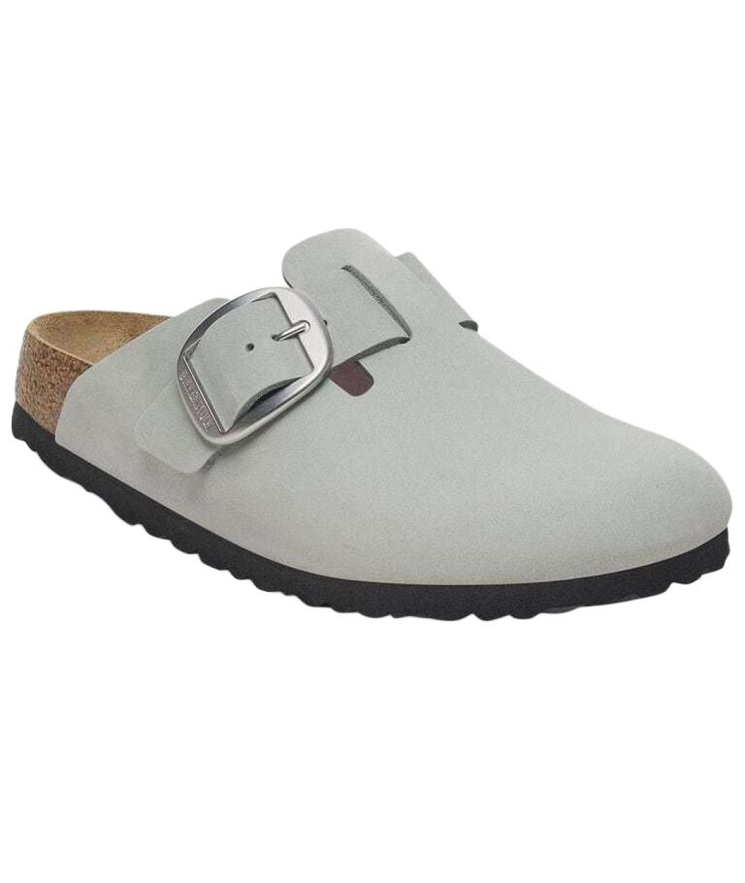 BIRKENSTOCK Серые сабо, фото 3