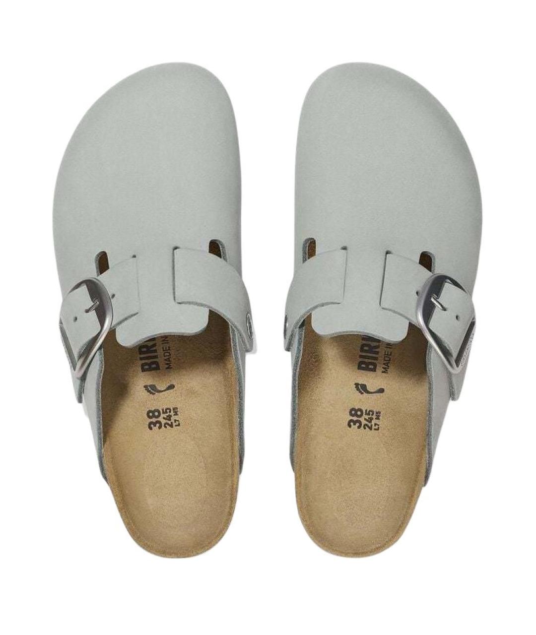 BIRKENSTOCK Серые сабо, фото 5