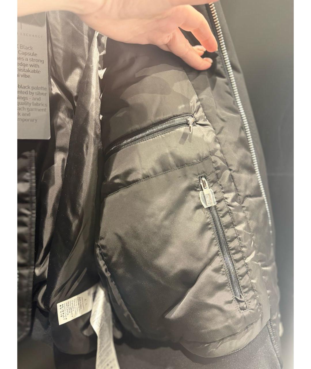 ARMANI EXCHANGE Черная куртка, фото 6