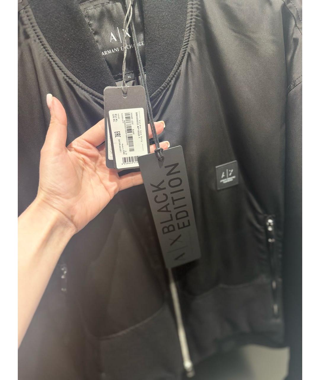 ARMANI EXCHANGE Черная куртка, фото 8