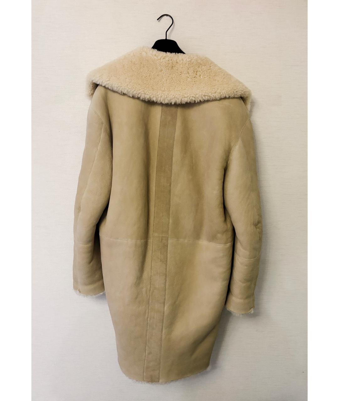 BOTTEGA VENETA Желтая дубленка, фото 2