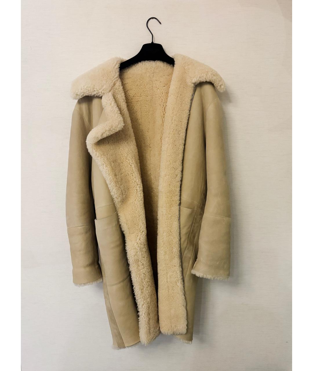 BOTTEGA VENETA Желтая дубленка, фото 3