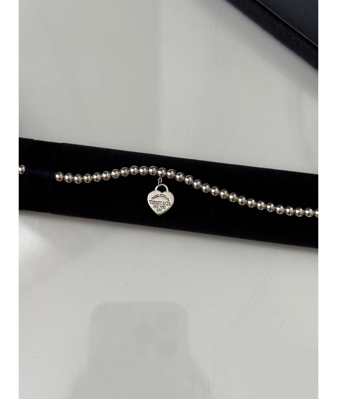 TIFFANY&CO Бирюзовый серебряный браслет, фото 4